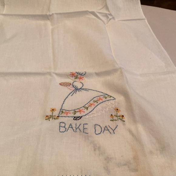 Vintage tea towels days of the week bake iron cleaning market gardening … - Picture 7 of 15